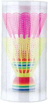 Sunflex beach badminton 2 shuttlecocks multicolors